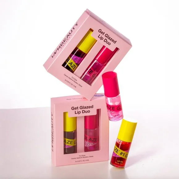 iNNBEAUTY PROJECT Get Glazed Lip Duo Set Candy Apple Mystery Glaze SEPHORA NEW! - Picture 4 of 7